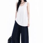 Women's Essential Sleeveless Tank Top 🤍 Loose-Fit Basic Vest | Soft, Lightweight Everyday Layering Top