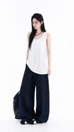 Women's Essential Sleeveless Tank Top 🤍 Loose-Fit Basic Vest | Soft, Lightweight Everyday Layering Top