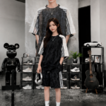 Unisex retro sports suit 🏀  Large T-shirt and shorts matching | Y2K street style summer two-piece set