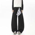 Japanese-style City Boy wide-leg casual pants 🤍 Unisex loose straight-leg trousers｜Clean Fit, versatile and minimalist style - Image 8