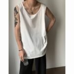 Women's Essential Sleeveless Tank Top 🤍 Loose-Fit Basic Vest | Soft, Lightweight Everyday Layering Top - Image 6
