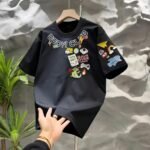 Unisex Cartoon Graphic Oversized T-Shirt 🎮 Vintage Streetwear Tee | Loose Fit Casual Summer Top - Image 7