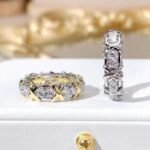 Gold Silver Iced Out Cross Ring Unisex Trendy Jewelry - Image 6