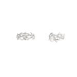 Silver Thorn Vine Ring Unisex Punk Jewelry - Image 2