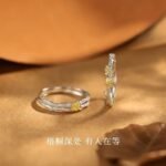 Silver Gold Branch Leaf Ring Unisex Nature Jewelry - Image 4
